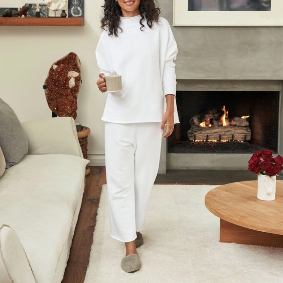 SOLD Frank & Eileen Aspen Travel Set Catherine Sweatpant Effie Capelet D6 - Picture 2 of 9